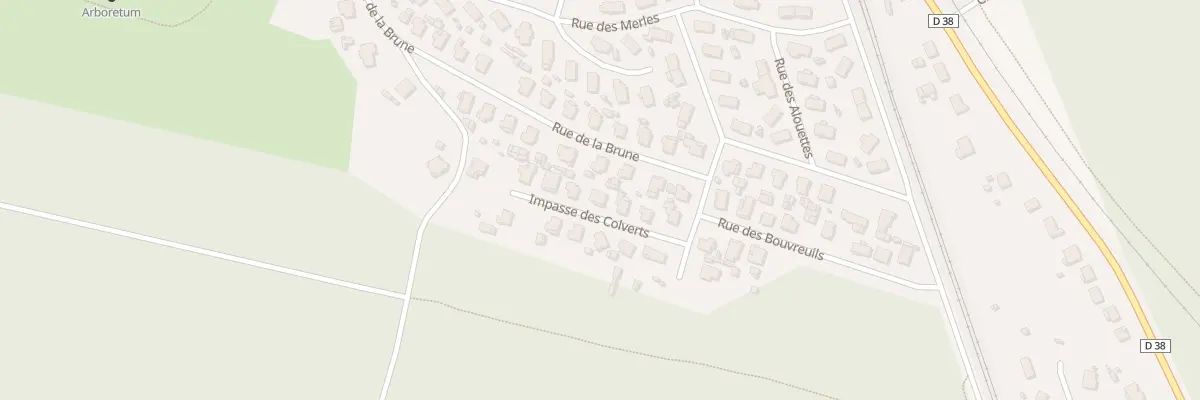 Plan du 8 Imp des Colverts à Morcenx-la-Nouvelle