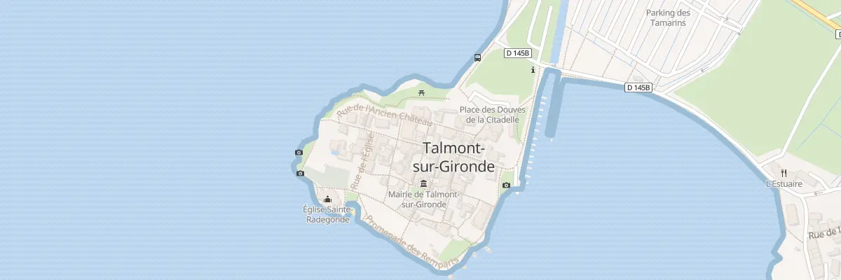 Plan du 5055 Gr Grande Rue du Port à Talmont-sur-Gironde
