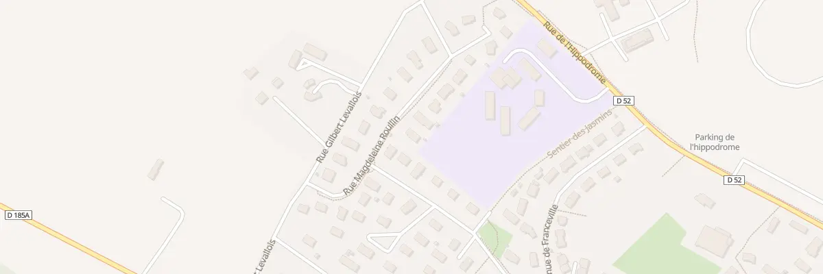 Plan du 14 Rue Magdeleine Roullin - Vire à Vire Normandie