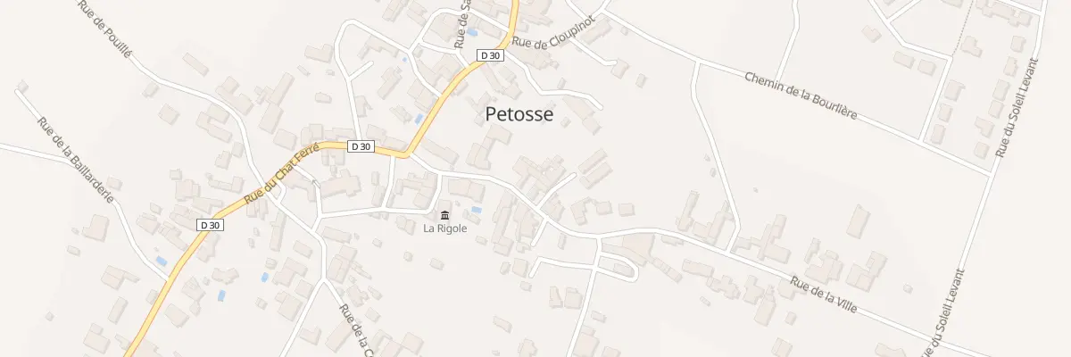 Plan du 21 Rue du poire à Petosse