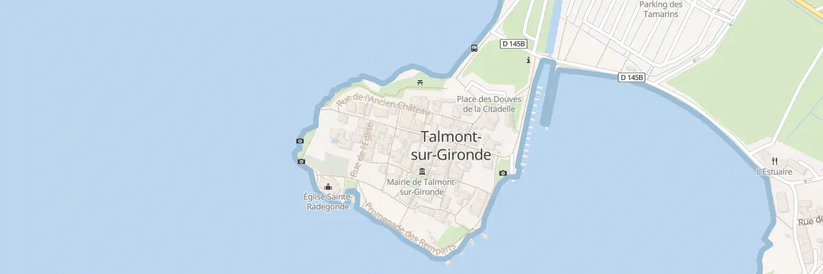 Plan du 5152 Grande Rue du Port à Talmont-sur-Gironde