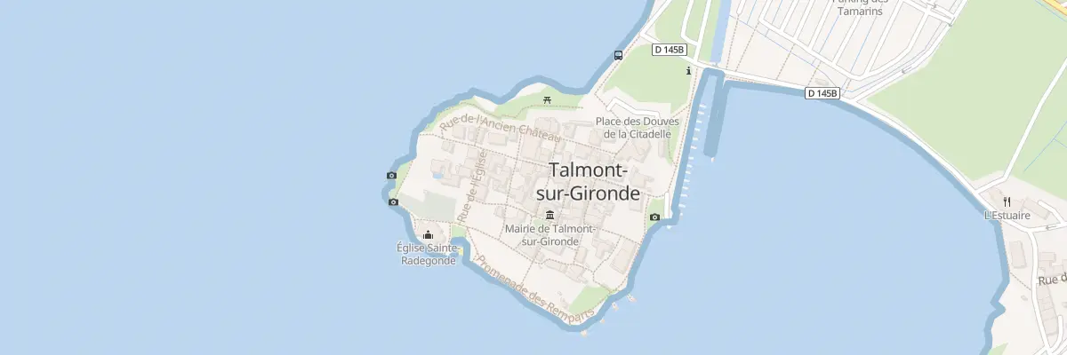 Plan du 5151 Grande Rue du Port à Talmont-sur-Gironde