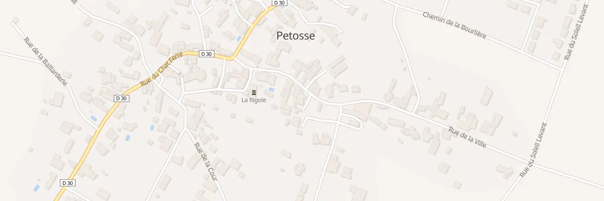 Plan du 24 Rue du poire à Petosse