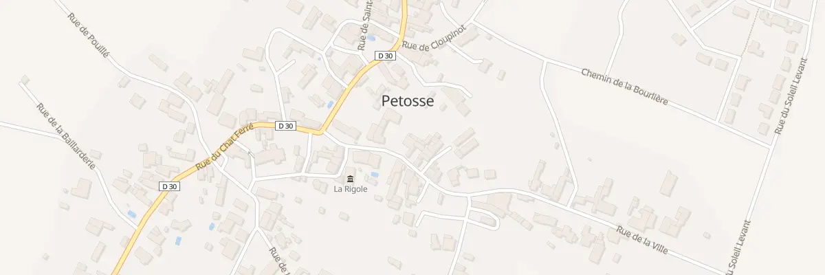 Plan du 19 Rue du poire à Petosse