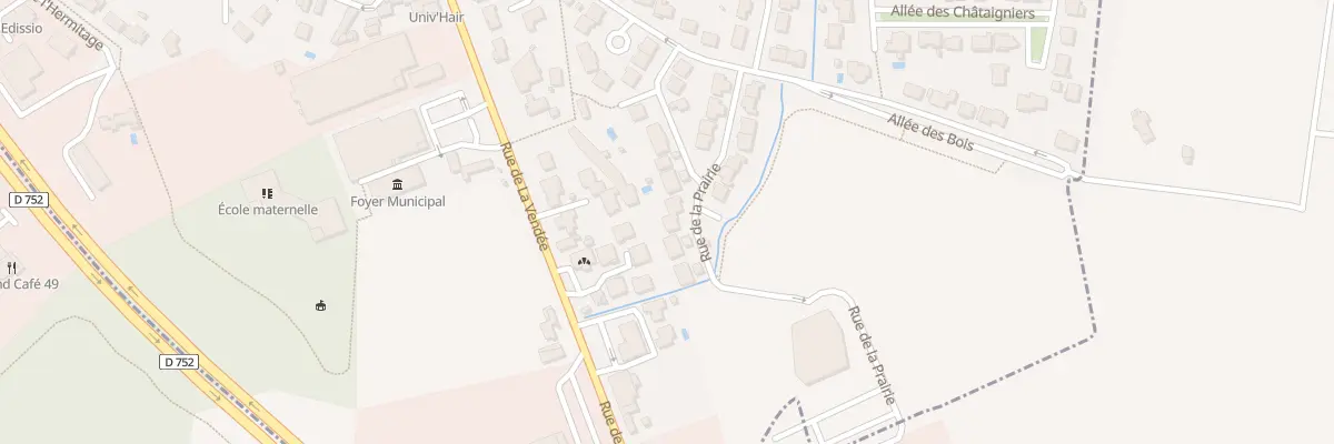 Plan du 18 Rue de la Prairie à Cholet