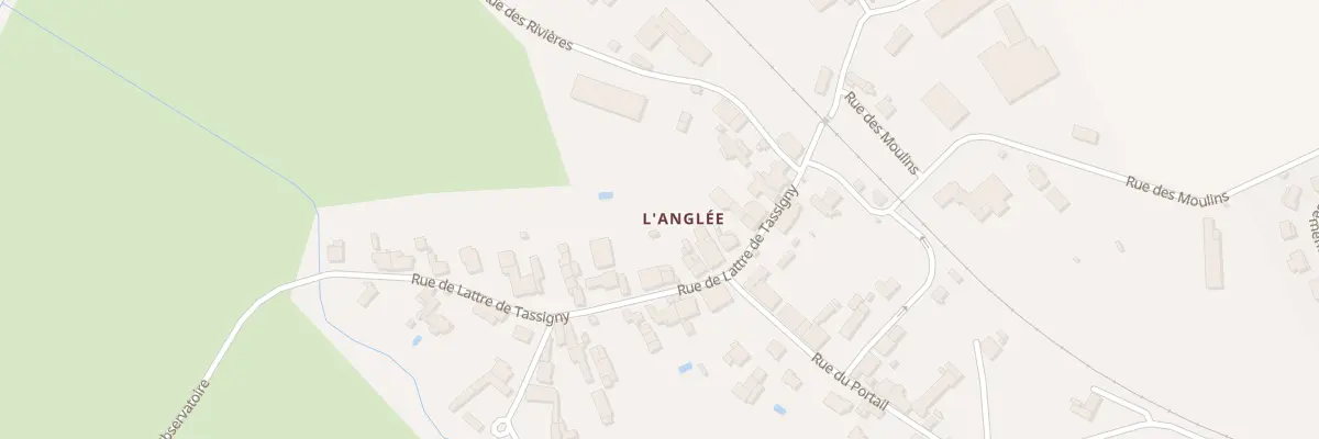 Plan du 16 Rue de lattre de tassigny aux Velluire-sur-Vendée