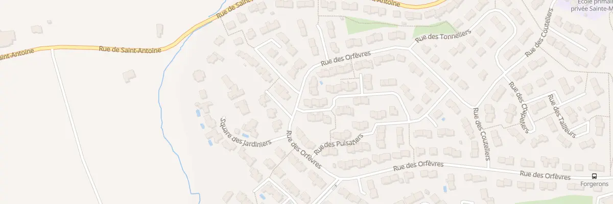 Plan du 26 Rue des Merciers à Cholet