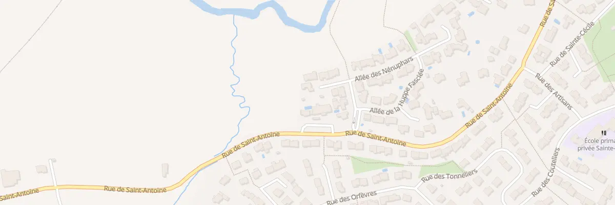 Plan du 66 Rue St Antoine à Cholet