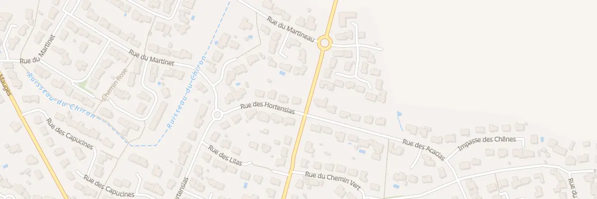 Plan du 2 Rue des Hortensias à Saint-Léger-sous-Cholet
