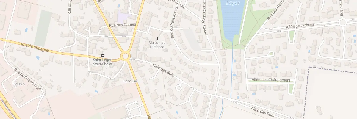 Plan du 12 Rue du Petit Anjou à Saint-Léger-sous-Cholet