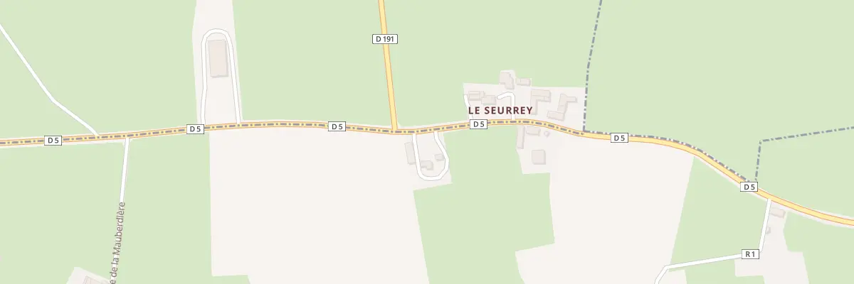 Plan du 5067 Seurrey à Saint-Martin-de-Blagny