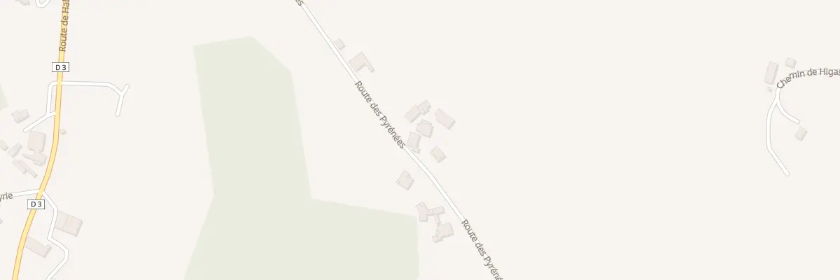Plan du 755 Rte des Pyrénees à Estibeaux