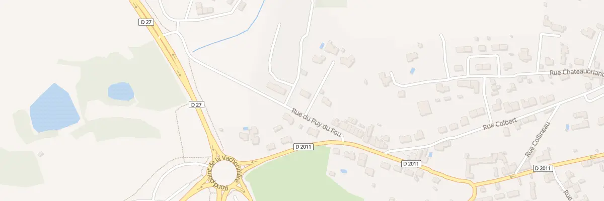 Plan du 68 Rue du Puy du Fou aux Epesses
