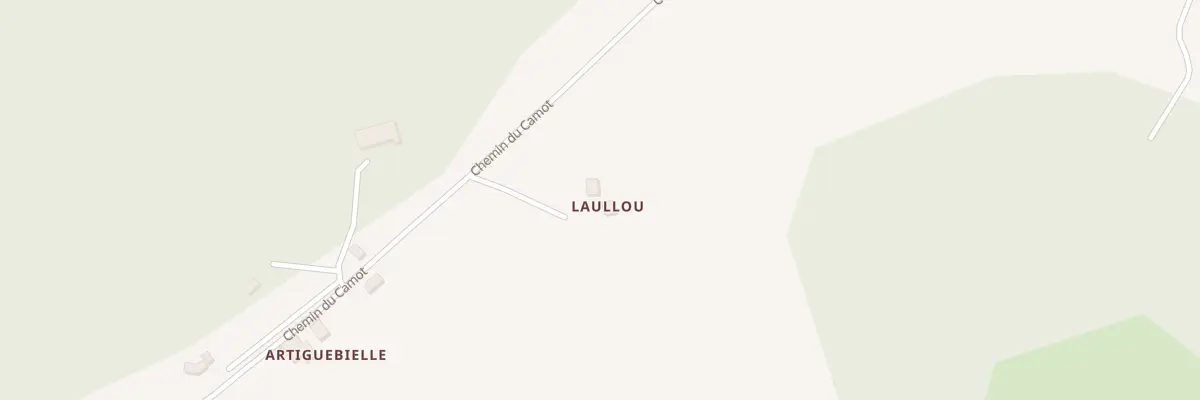 Plan du 2350 Che du Camot à Puyoô