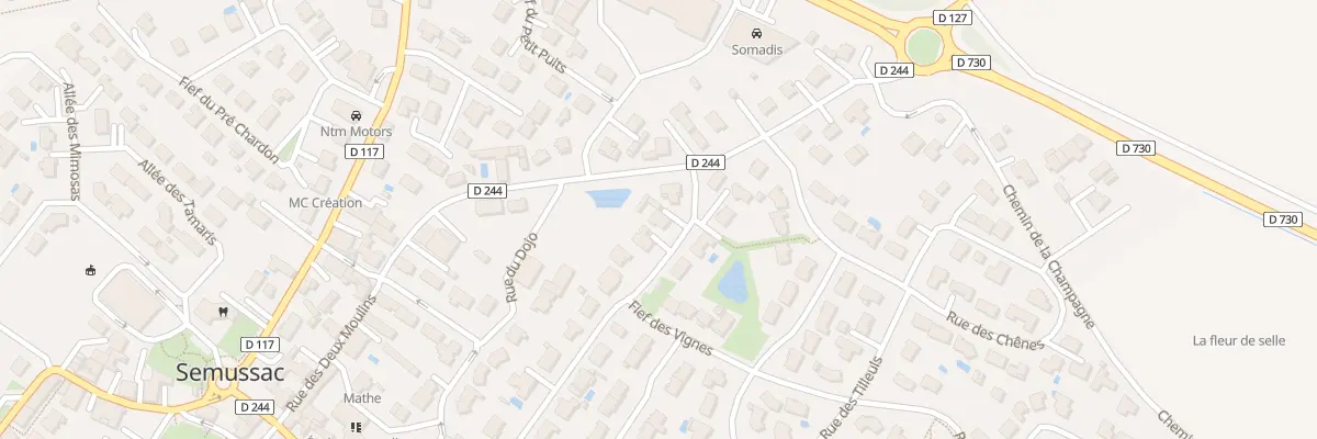 Plan du 4 Rue Fief du Moulin à Semussac