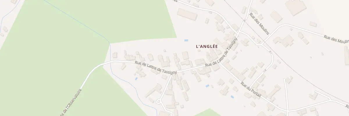 Plan du 22 Rue de lattre de tassigny aux Velluire-sur-Vendée