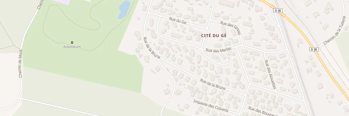 Plan du 11 Rue de la Brune à Morcenx-la-Nouvelle