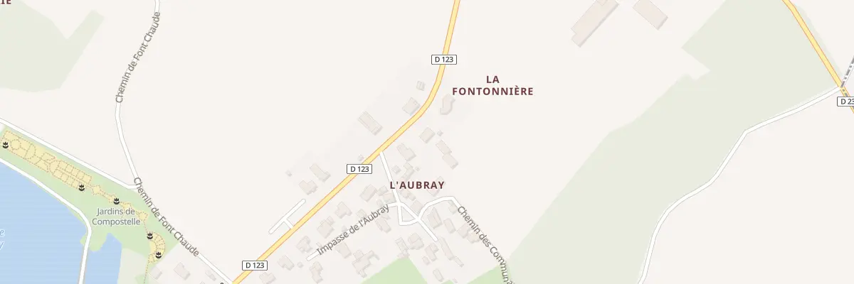 Plan du 1 Rte de Saint-Agnant à Trizay