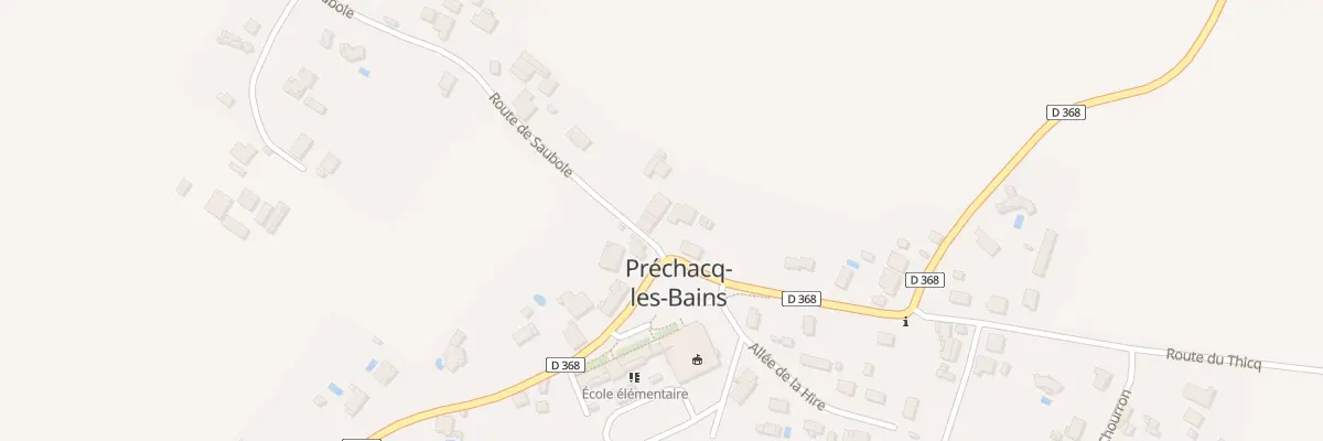 Plan du 4 Rte de Saubole à Préchacq-les-Bains