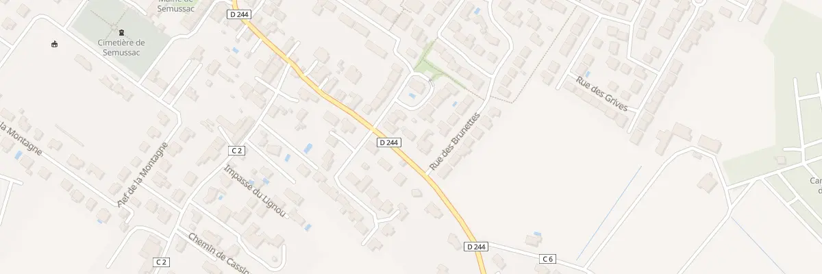 Plan du 43 Rue du Lignou à Semussac
