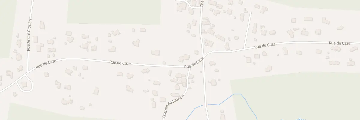 Plan du 39B Rue de Caze à Mios