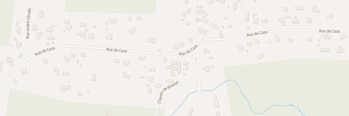 Plan du 36C Rue de Caze à Mios