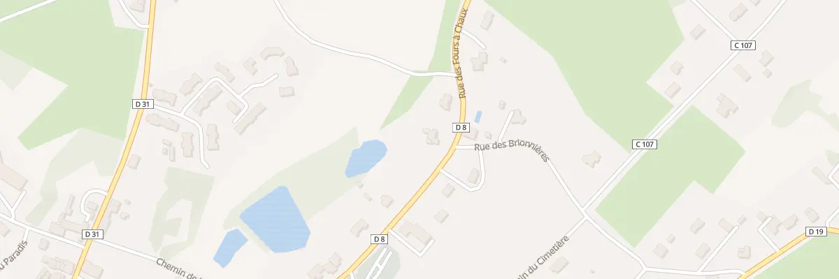 Plan du 61 Rue des fours à chaux à La Caillère-Saint-Hilaire