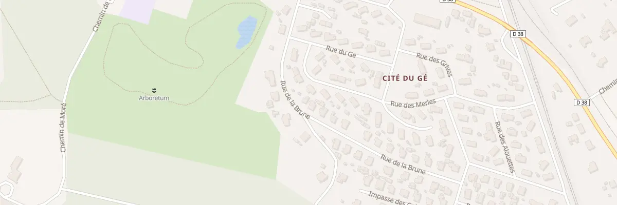Plan du 7 Rue de la Brune à Morcenx-la-Nouvelle