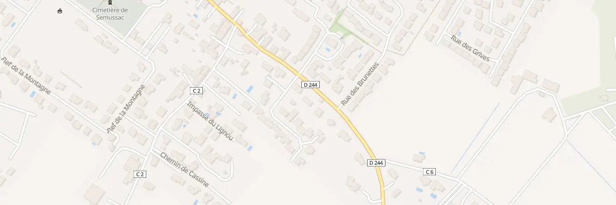 Plan du 34 Rue du Lignou à Semussac
