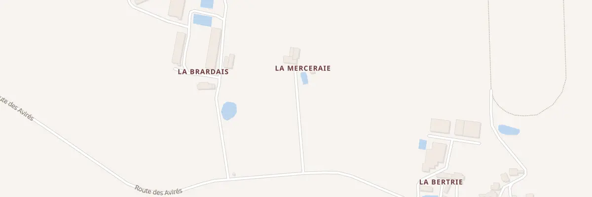 Plan du 5004 La Merceraie à Chazé-sur-Argos