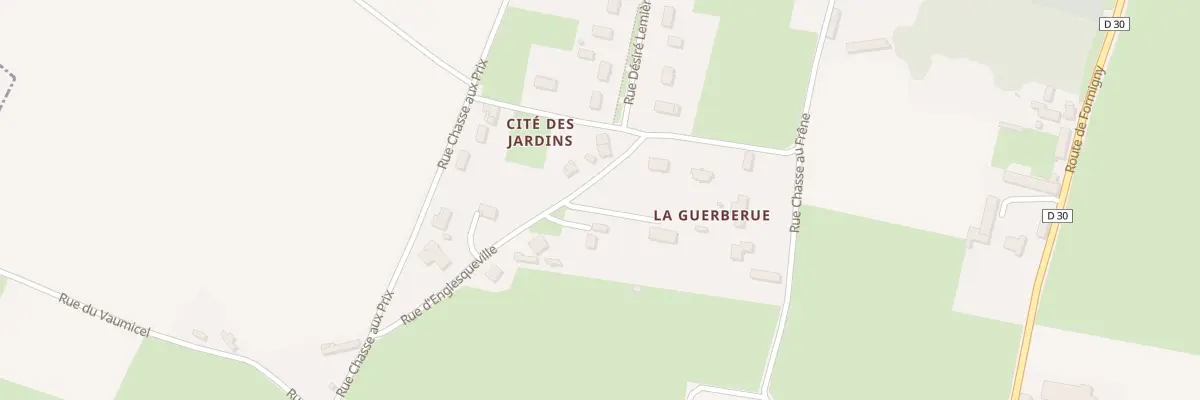 Plan du 3 Rue d’Englesqueville à Vierville-sur-Mer