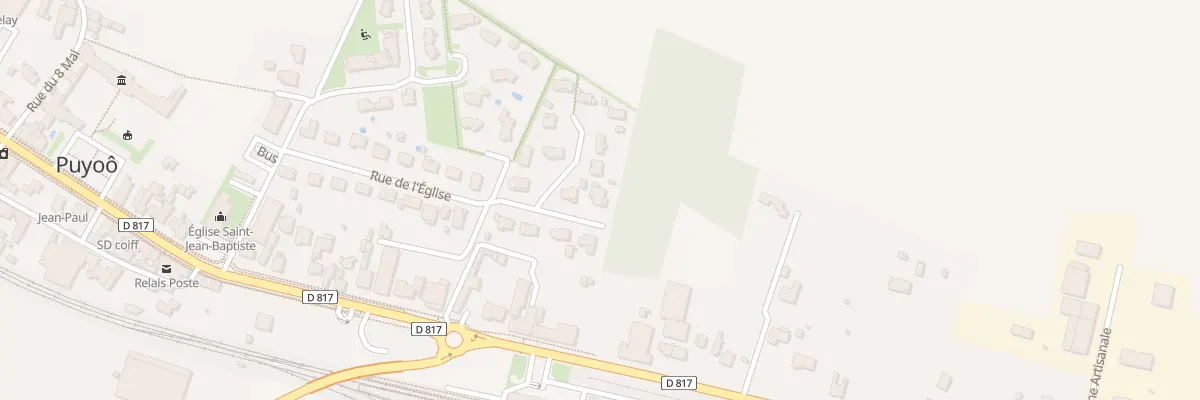 Plan du 5 Lot Pédeupèbe à Puyoô