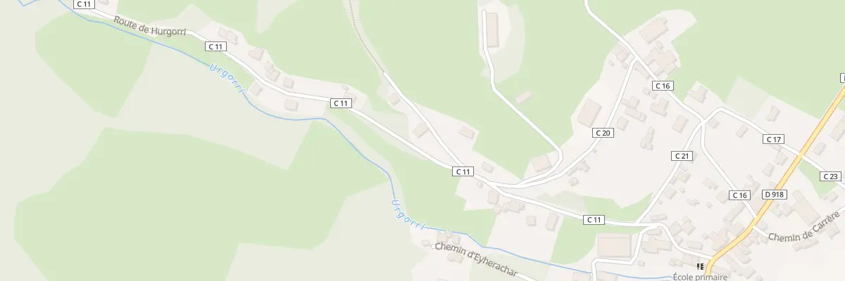 Plan du 5057 Limagnen Bordaltia à Garindein