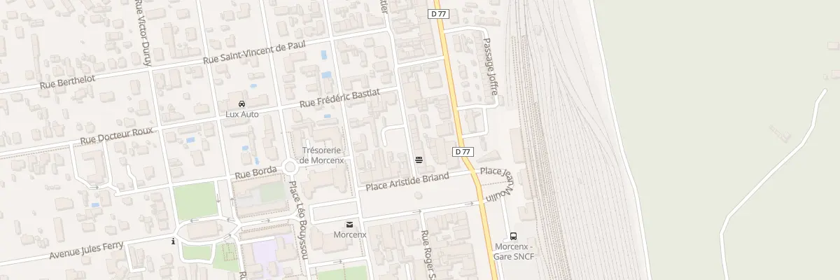 Plan du 10 Rue Brémontier à Morcenx-la-Nouvelle