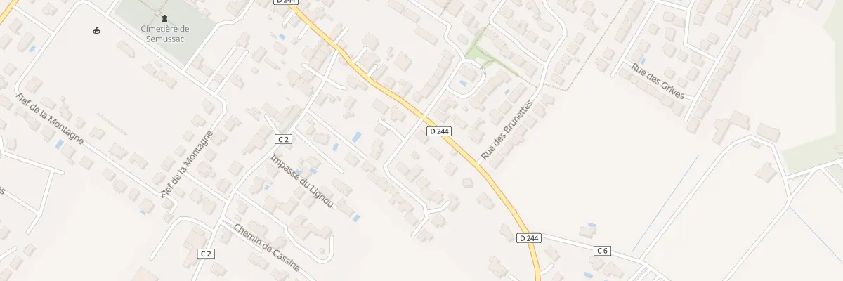 Plan du 32 Rue du Lignou à Semussac