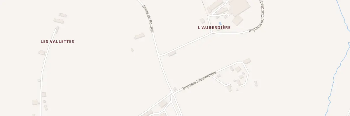 Plan du 16 Rte du Bocage - Campeaux à Souleuvre en Bocage