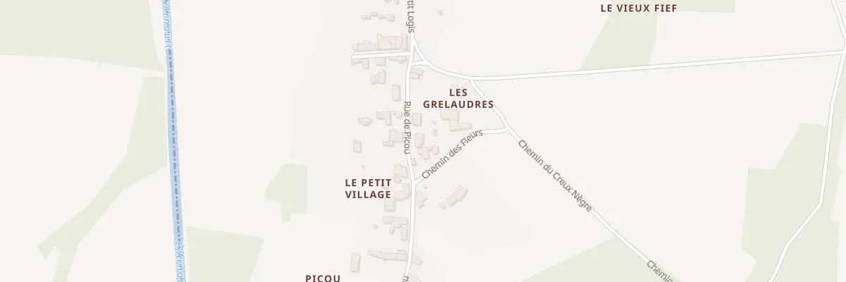 Plan du 5 Rue de Picou à Trizay