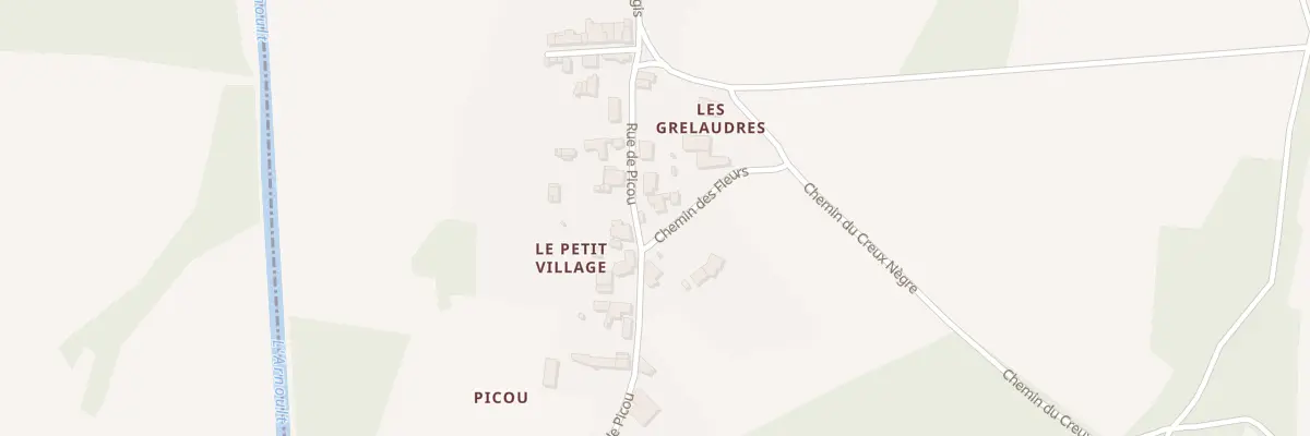 Plan du 5B Rue de Picou à Trizay