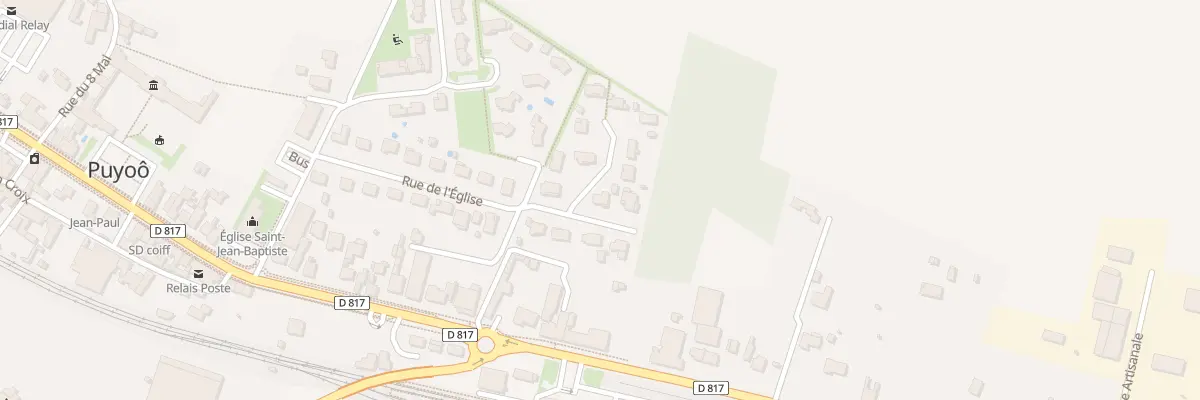 Plan du 6 Lot Pédeupèbe à Puyoô