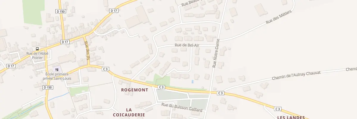 Plan du 6 Rue des Barrières à Montrevault-sur-Èvre