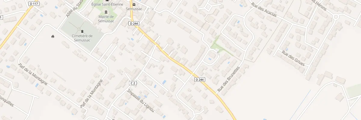 Plan du 33 Rue du Lignou à Semussac
