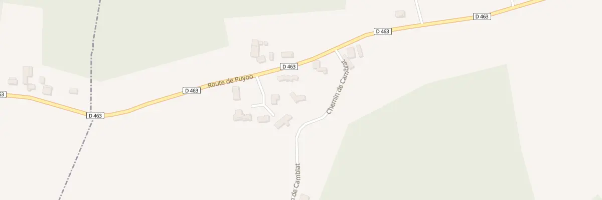 Plan du 2701 Rte de Puyoo à Ossages