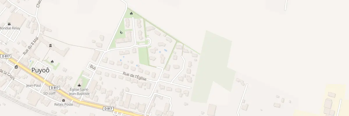 Plan du 12 Lot Pédeupèbe à Puyoô