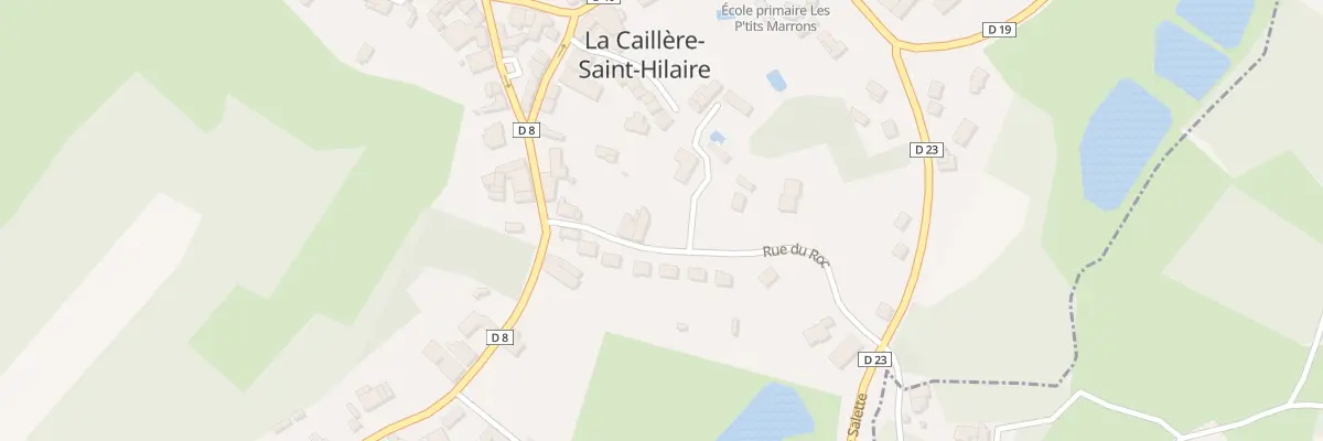 Plan du 7 Rue du roc à La Caillère-Saint-Hilaire