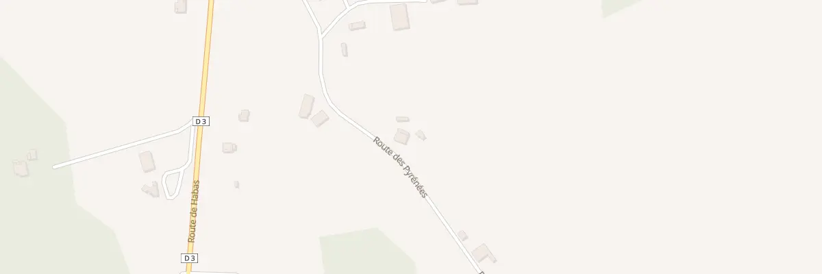 Plan du 463 Rte des Pyrénees à Estibeaux