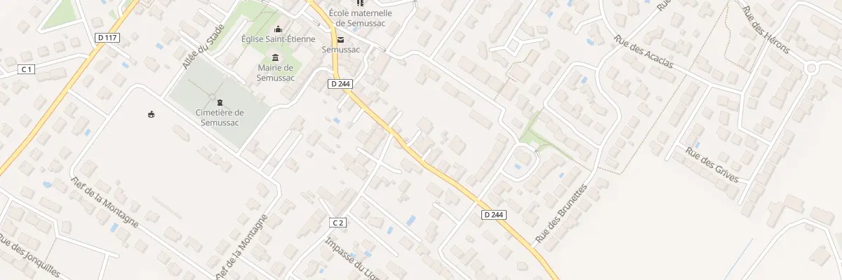 Plan du 23 Rue du Lignou à Semussac
