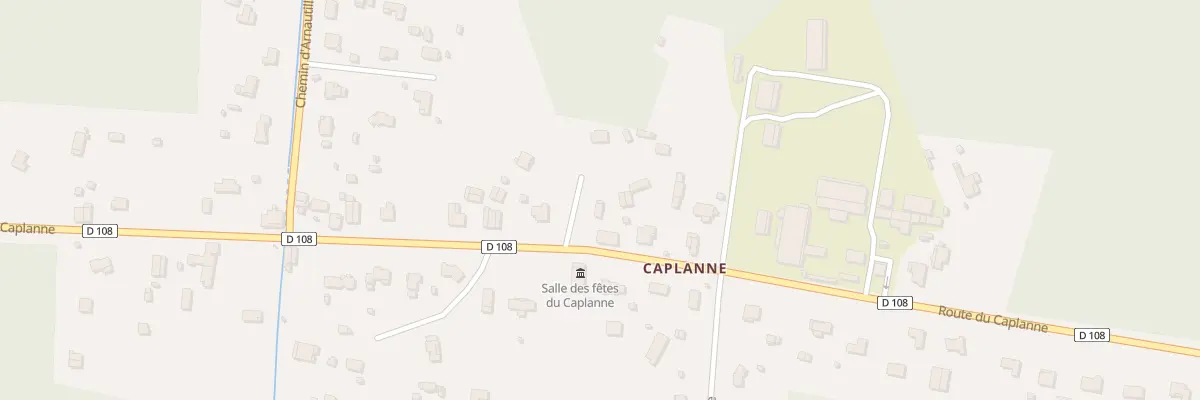 Plan du Caplanne à Salles
