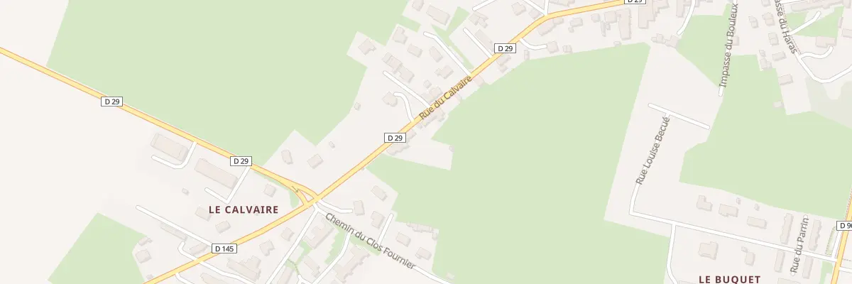 Plan du 471 Rue du Calvaire à Trévières