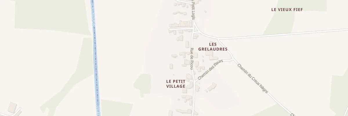 Plan du 2B Rue de Picou à Trizay