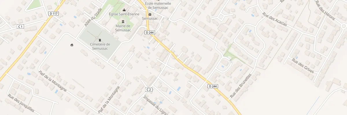 Plan du 20 Rue du Lignou à Semussac